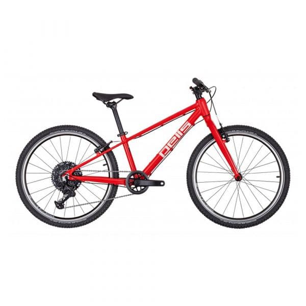 Pells Rocket Lite 24´´ Tektro Rd-m350 2024 Mtb Bike Vermelho Rapaz