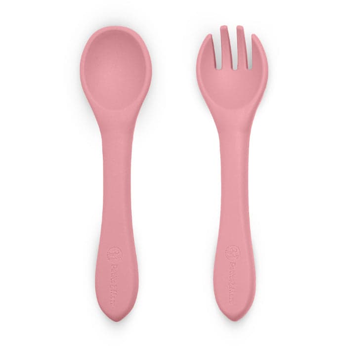 Petite&Mars Talheres de Silicone Take&match Dusty Rose