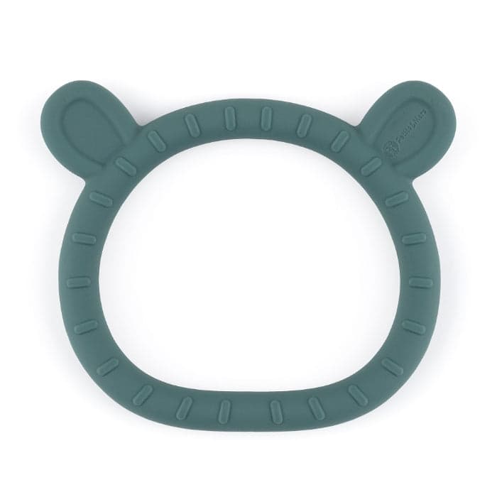 Mordedor de silicone Petite&Mars Teddy Misty Green