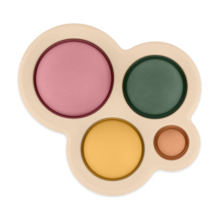 Petite&Mars Brinquedo Sensorial de Silicone Chill Out Dusty Rose