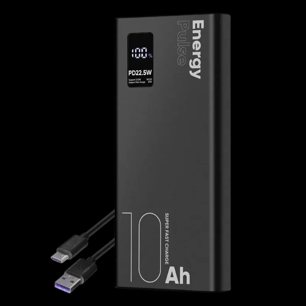 Powerbank OBAL:ME EnergyPulse OMPWB10K 10000mAh Black