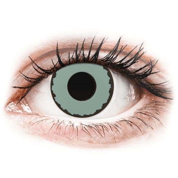 Crazy Lens Zombie Virus Diárias com Correção (2 Lentes)