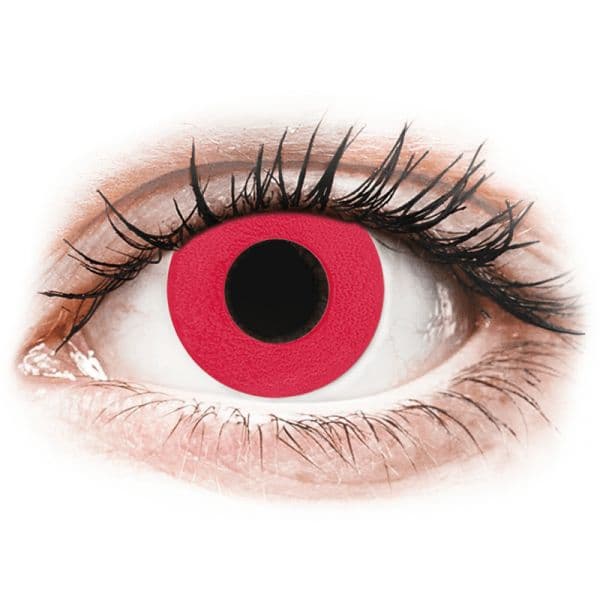 Gelflex Crazy Lens Solid Red Diárias sem Correção (2 Lentes)