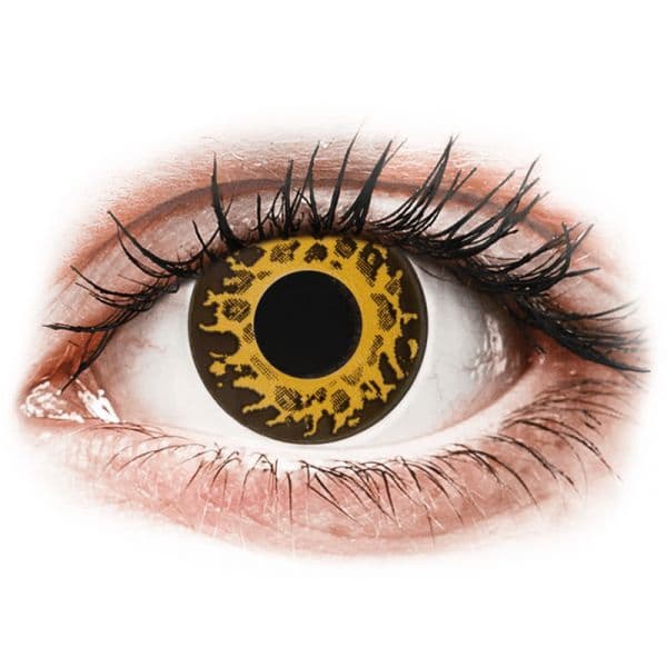 Gelflex Crazy Lens Cheetah Diárias com Correção (2 Lentes)