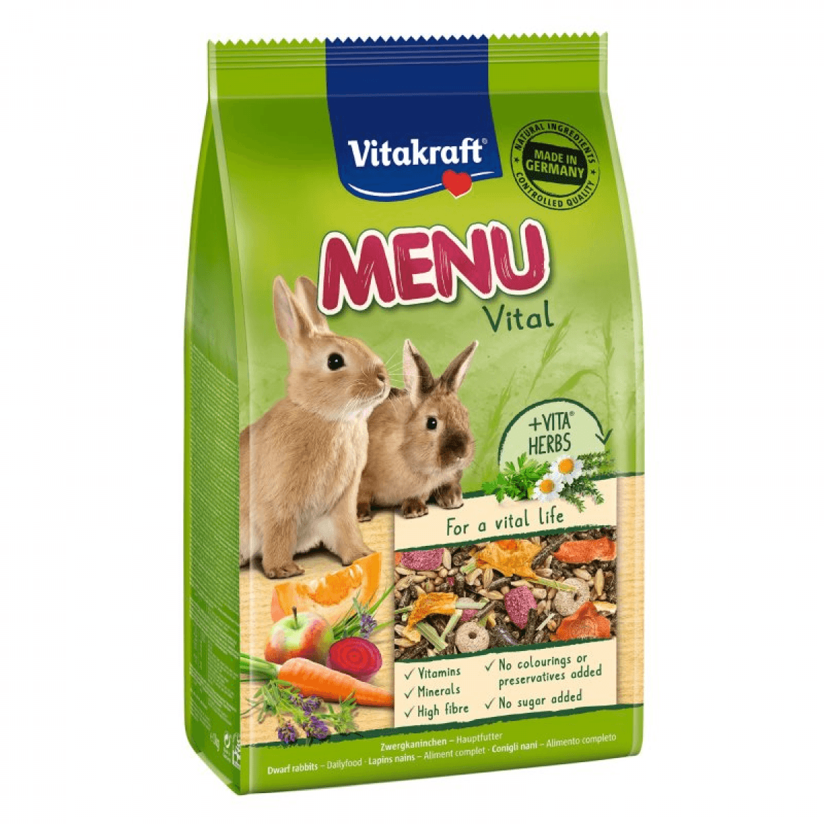 Vitakraft Mistura Coelho Anão 1Kg