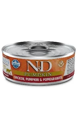 N&D Pumpkin Cat Chicken, Pumpkin & Pomegranate