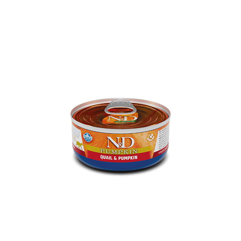 Farmina N&amp;D Pumpkin Cat Adult Lata Codorniz y Calabaza 80gr