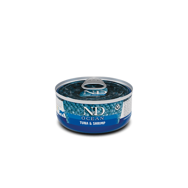 Farmina N&amp;D Ocean Cat Adult Lata Atún y Gamba 70gr