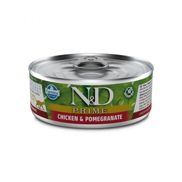 Ração Húmida Farmina N&D Prime Adulto Frango & Romã 70g