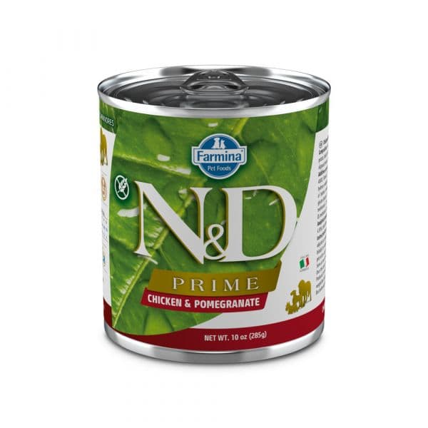 Ração Húmida Farmina N&D Prime Adulto Frango & Romã 285g