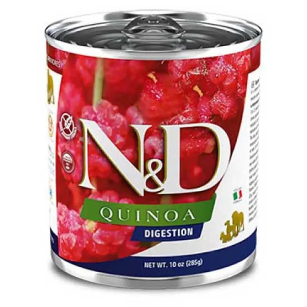 Ração Húmida Farmina N&D Quinoa Digestion Adulto Cordeiro 285g