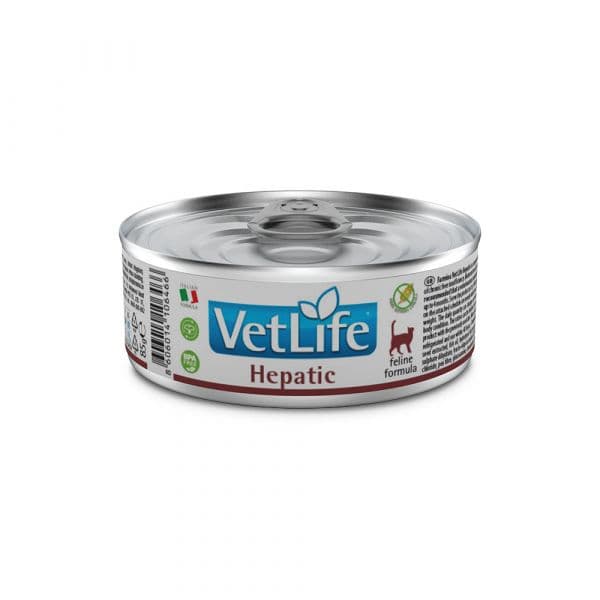 Ração Húmida Farmina Vet Life Hepatic Gato Adulto 85g