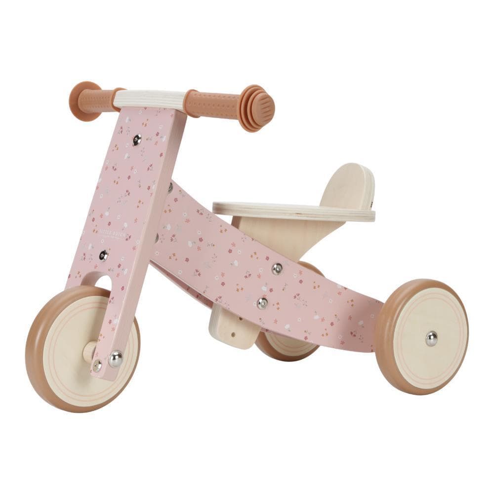 Triciclo em Madeira Little Dutch Rosa