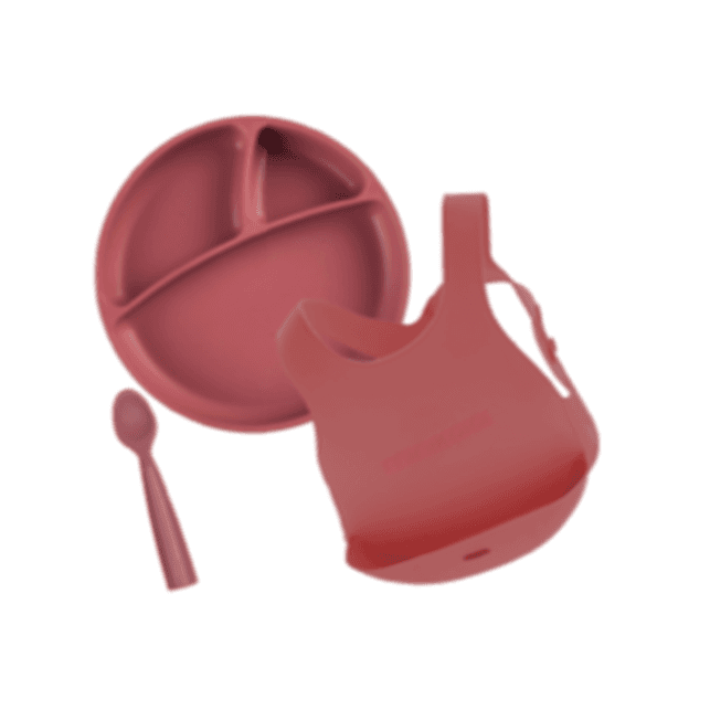 Minikoioi Conjunto de Alimentação Bordeaux