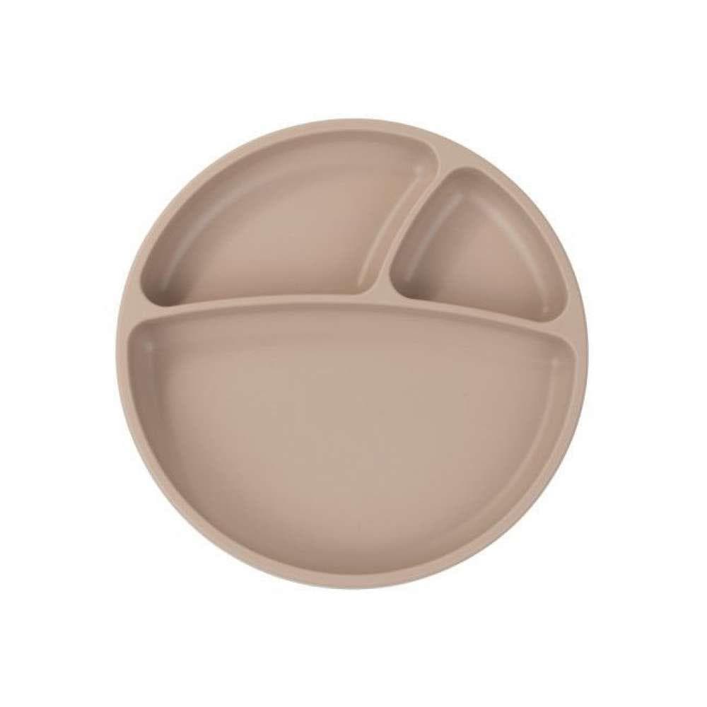 Minikoioi Prato com Divisórias e Ventosa Bubble Beige - M261101050008