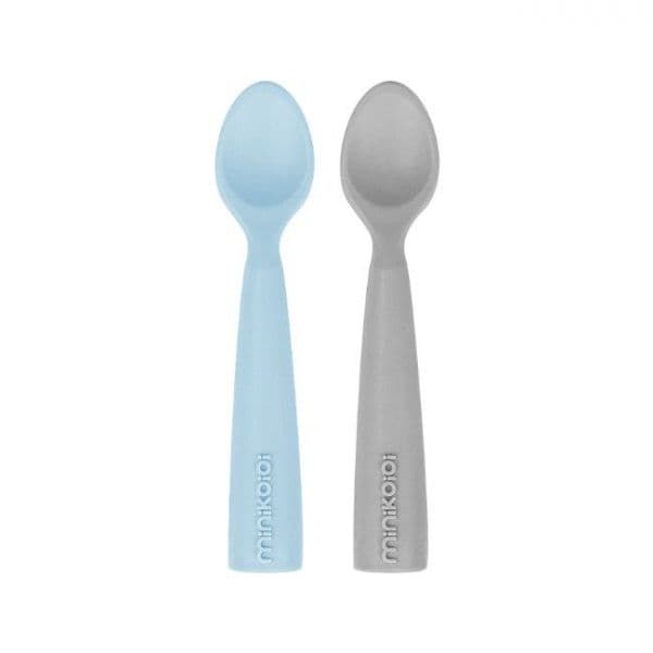 Minikoioi 2 Colheres Scooper Mineral Blue/powder Grey