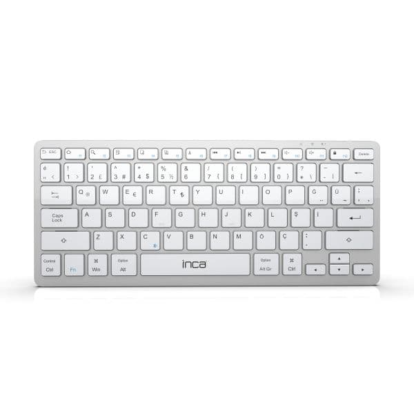 Teclado Inca IBK-565BT Sem Fios Cinza