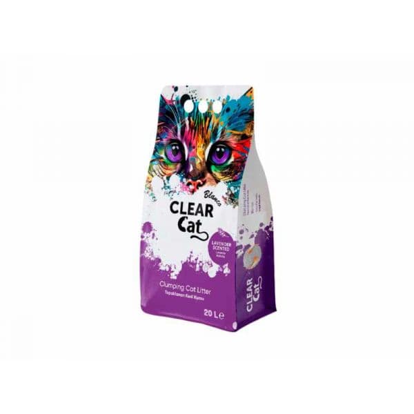 Clear Cat Blanco Litter Lavanda 20 L