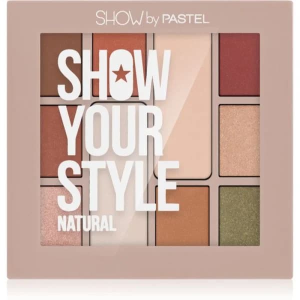 Pastel Show Your Style Paleta de Sombra para os Olhos Tom 464 Natural 17 g