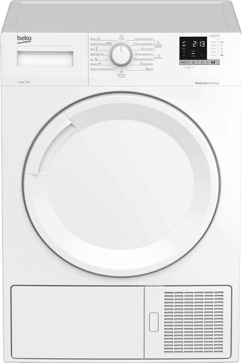 Máquina de Secar Beko DHS 8312 PA0 | 8 Kg | Bomba de Calor | A+ | Branco