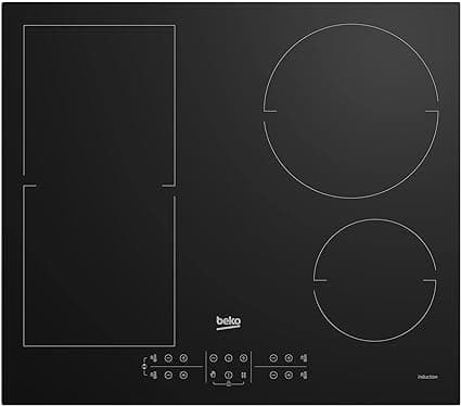 Placa de Indução Beko HII64200FMT | 4 Zonas, 60cm, Preto