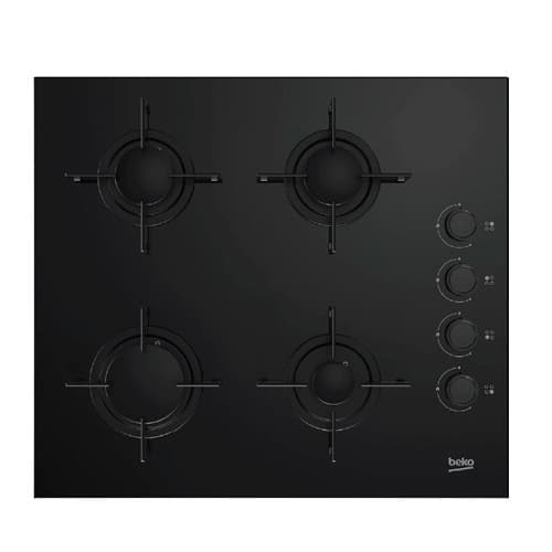 Placa Gás Beko HING64120SB Gás Butano/Propano 65cm