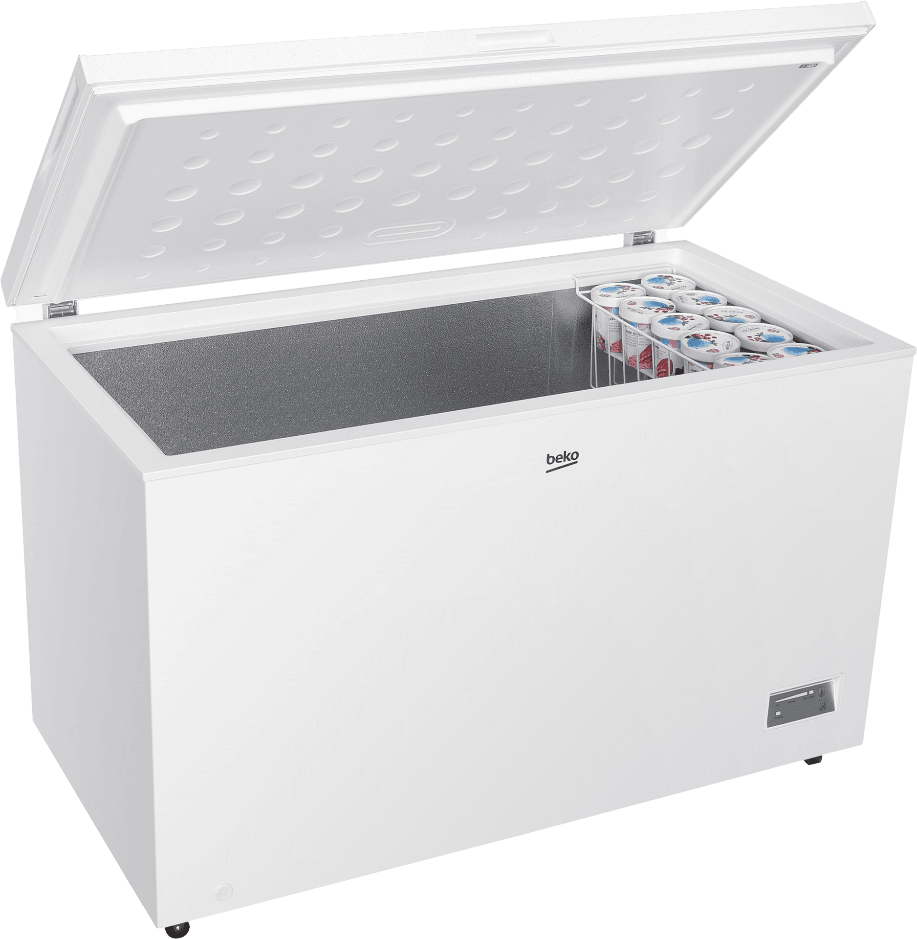 Arca Horizontal Beko CF380EWN | 371L, 40dB, Classe E