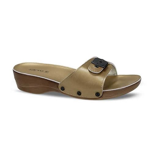 Chinelo ortopedico minelli TOPUKLU (38, DOURADO)