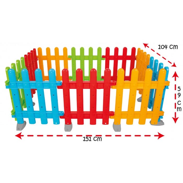 Parque de bebé 160x160x59cm Pilsan Multi Fence