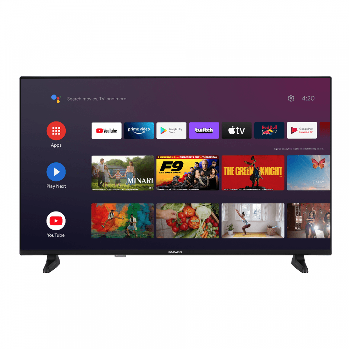 TV Daewoo Smart TV 40DM62FA Full HD 40" LED