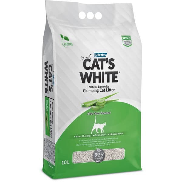 Cat's White Areia Aloe Vera 8kg