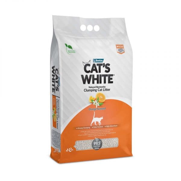Cat's White Areia Orange 5L