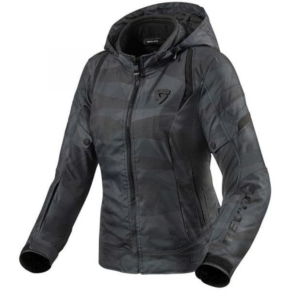 Revit Casacos Flare 2 Lady Camo Black Grey 36 - FJT281-4510-L36