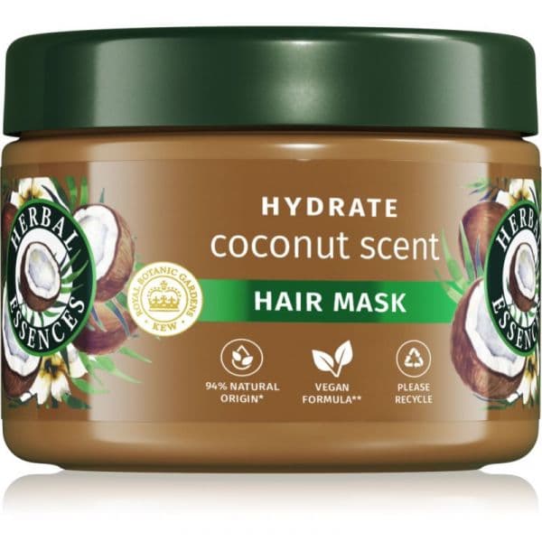 Herbal Essences Coconut Scent Hydrate Máscara para Cabelo Nutrição e Hidratação 300ml