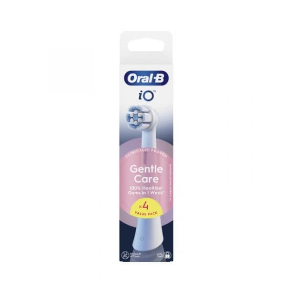 Oral-B Recargas para Escova iO Gentle Care Branca 4 Unidades