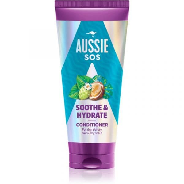 Aussie Sos Sooth Hydrate Condicionador Hidratante para Cabelo 200ml