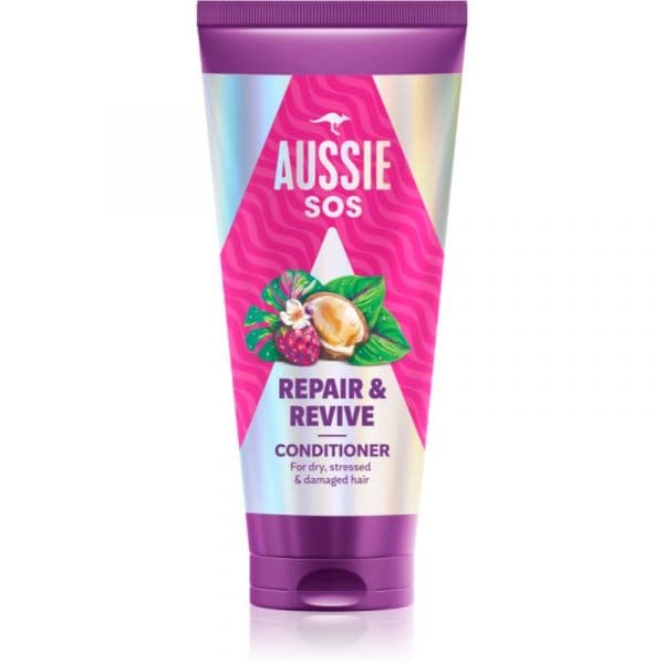 Aussie Sos Repair Revive Condicionador Nutritivo para Cabelo Cansado e Couro Cabeludo 200ml
