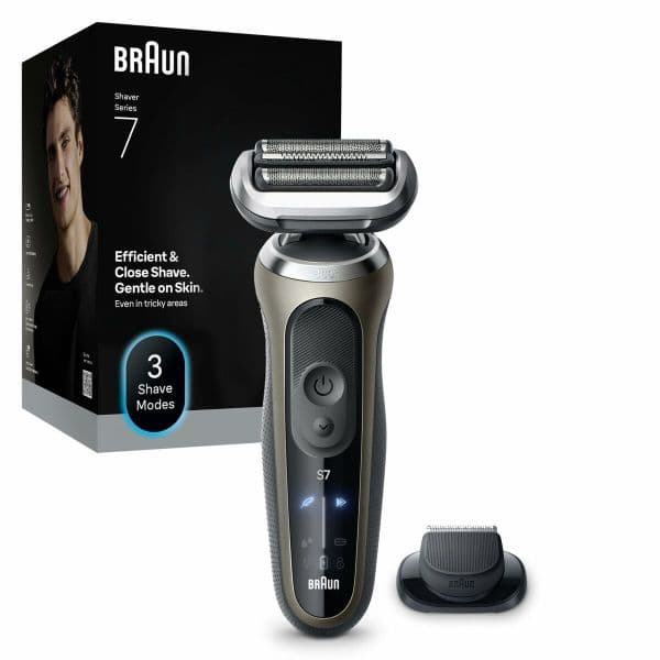 Braun Máquina de Barbear Series 7 72-C1200s Dourado