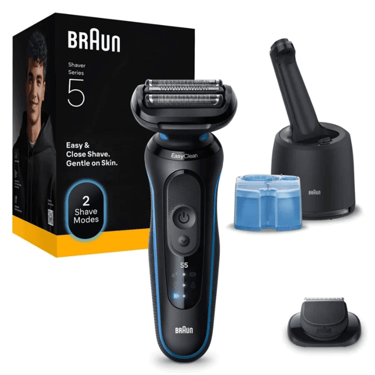 Máquina de Barbear Braun Series 5 52-B7200CC Azul