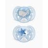 Philips Avent Pack 2 Chupetas Ultra Soft 6-18m SCF222/22