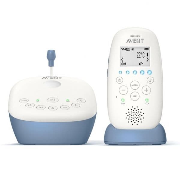 Philips Avent Intercomunicador/Projetor Estrelas Dect SCD735 Azul