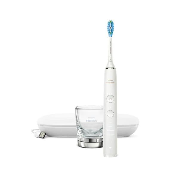 Philips Escova de Dentes Elétrica DiamondClean 9000 Branca HX9911/27
