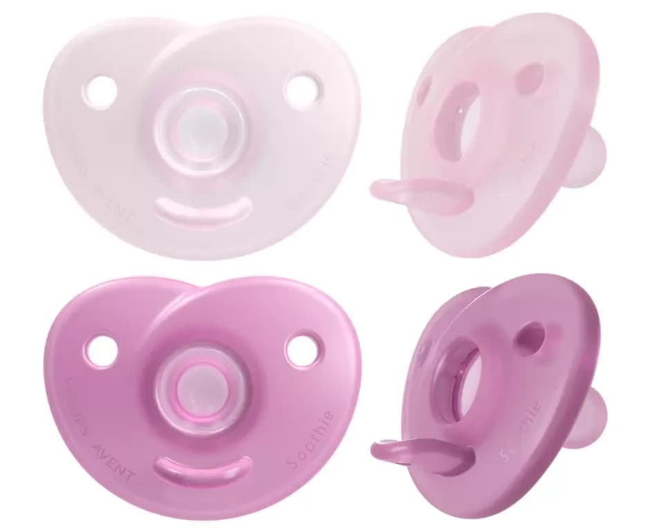 Philips Avent Pack 2 Chupetas Soothie 0-6m Rosa - SCF099/22