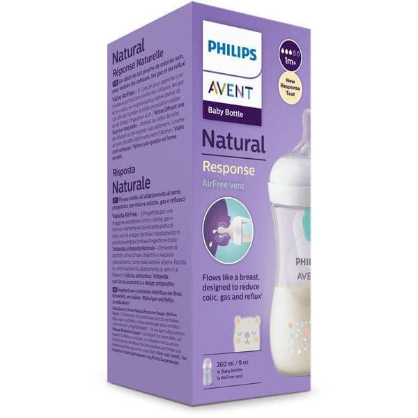 Philips Avent Biberão Estrela Natural Response Air Free 260ml