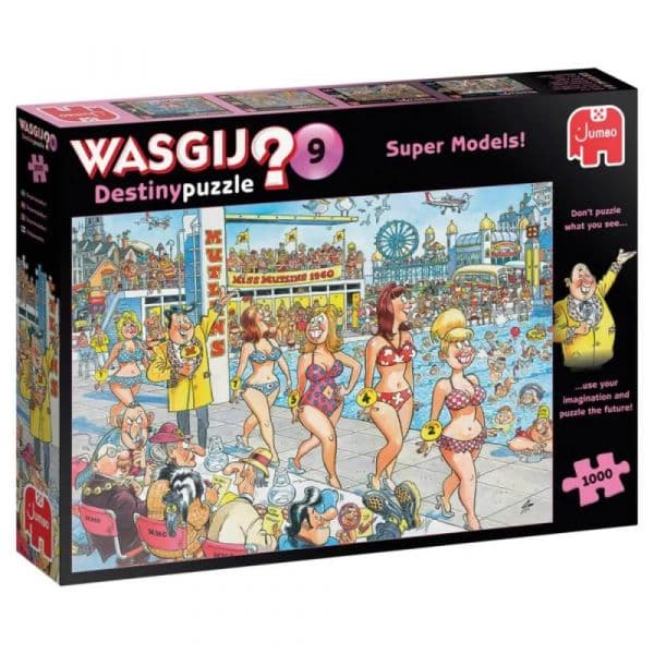 Jumbo Puzzle Wasgij Destiny 9 Super Models! 1000 Peças - 81931