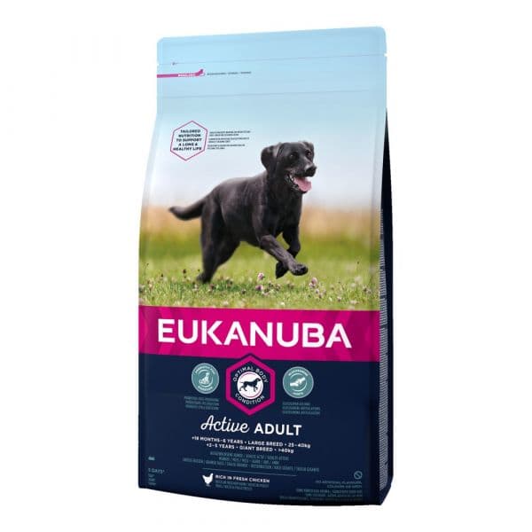 Eukanuba Active Adult Large Breed Chicken 15Kg