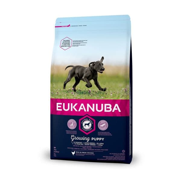 Eukanuba Growing Puppy Large Breed Chicken 3Kg