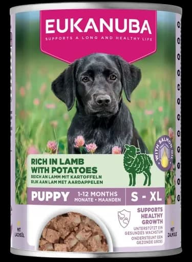 Ração Húmida Eukanuba Puppy Borrego com Batata 400g