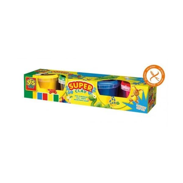 SES Plasticina - 4x90gr - SES00465