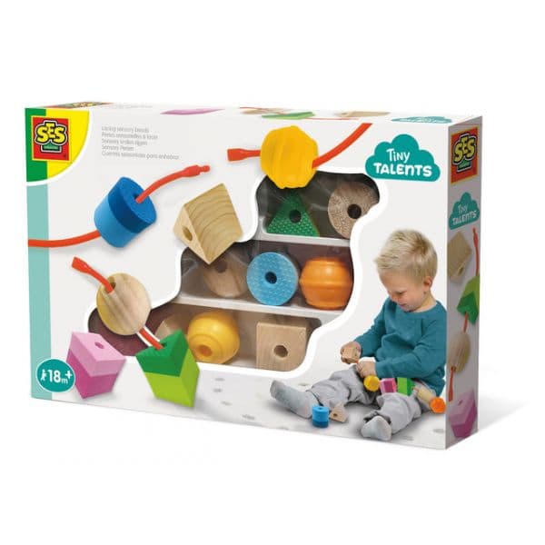 Ses Brinquedo Lacing Sensorial 13102 Fazer Contas